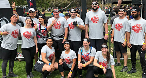 BEI's team at the spartan race